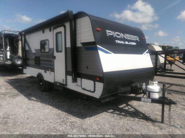  Salvage Heartland Pioneer Travel Trailer