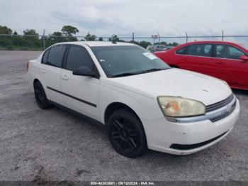  Salvage Chevrolet Malibu