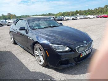  Salvage BMW 6 Series