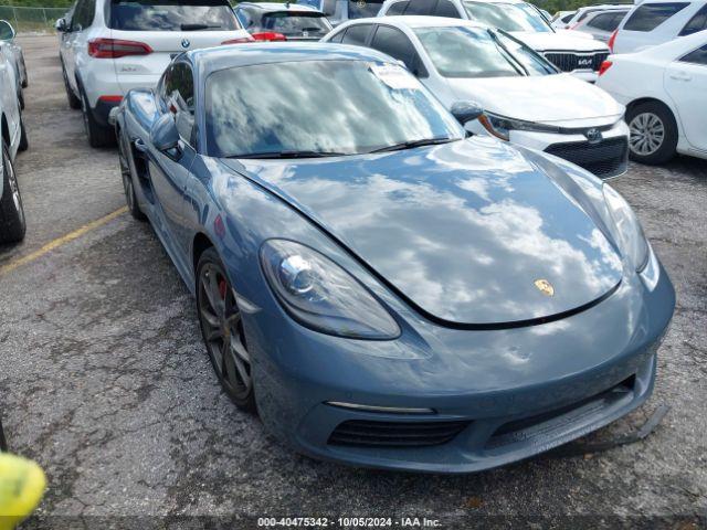  Salvage Porsche 718 Cayman