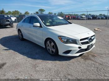  Salvage Mercedes-Benz Cla-class