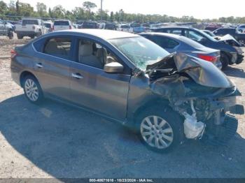  Salvage Nissan Sentra