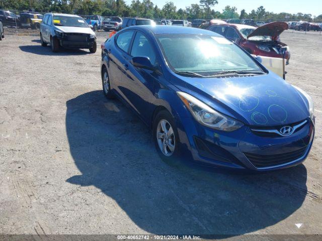  Salvage Hyundai ELANTRA