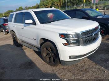  Salvage Chevrolet Tahoe