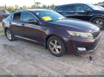  Salvage Kia Optima