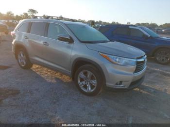  Salvage Toyota Highlander