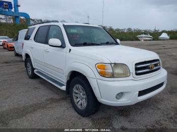  Salvage Toyota Sequoia