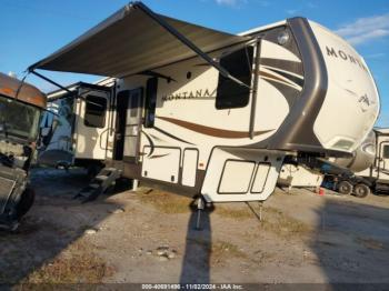  Salvage Keystone Montana Travel Trailer