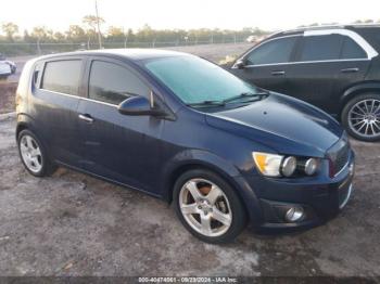  Salvage Chevrolet Sonic