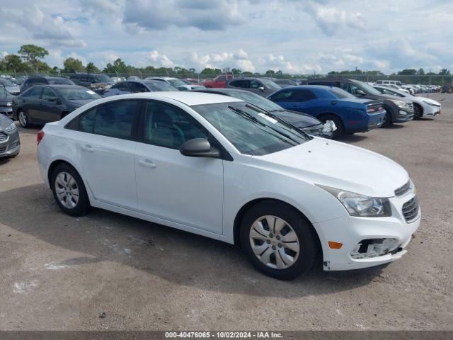  Salvage Chevrolet Cruze