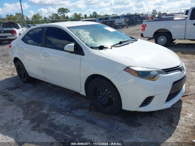  Salvage Toyota Corolla