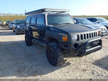  Salvage HUMMER H3 Suv