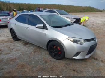  Salvage Toyota Corolla