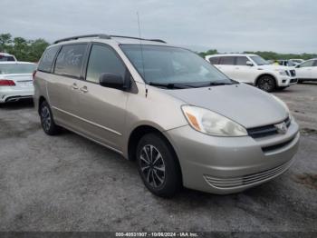  Salvage Toyota Sienna