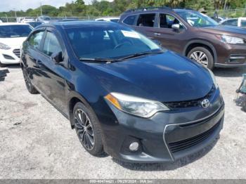  Salvage Toyota Corolla