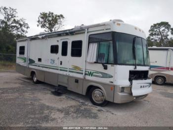  Salvage Workhorse Custom Cha Winnebago Brave Motorhome