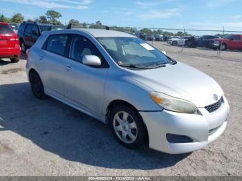  Salvage Toyota Matrix