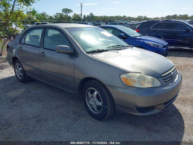  Salvage Toyota Corolla