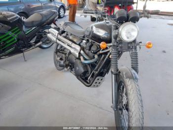  Salvage Triumph Motorcycle Scrambler