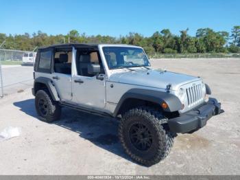  Salvage Jeep Wrangler