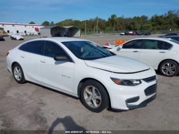  Salvage Chevrolet Malibu