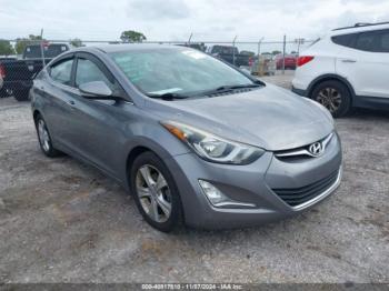  Salvage Hyundai ELANTRA