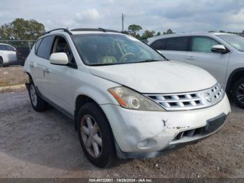  Salvage Nissan Murano