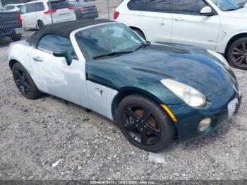  Salvage Pontiac Solstice