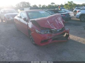  Salvage Honda Accord