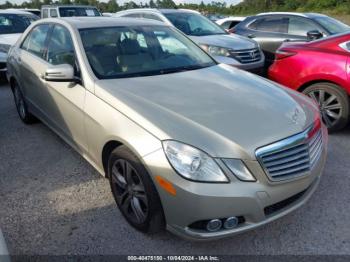  Salvage Mercedes-Benz E-Class