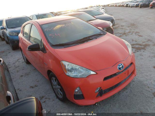  Salvage Toyota Prius c