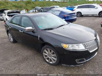  Salvage Lincoln MKZ