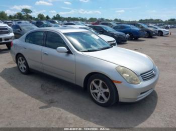  Salvage INFINITI G35