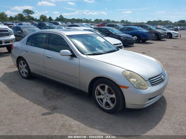  Salvage INFINITI G35