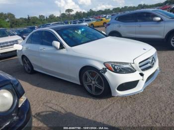  Salvage Mercedes-Benz C-Class