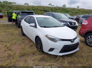  Salvage Toyota Corolla