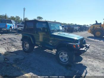  Salvage Jeep Wrangler