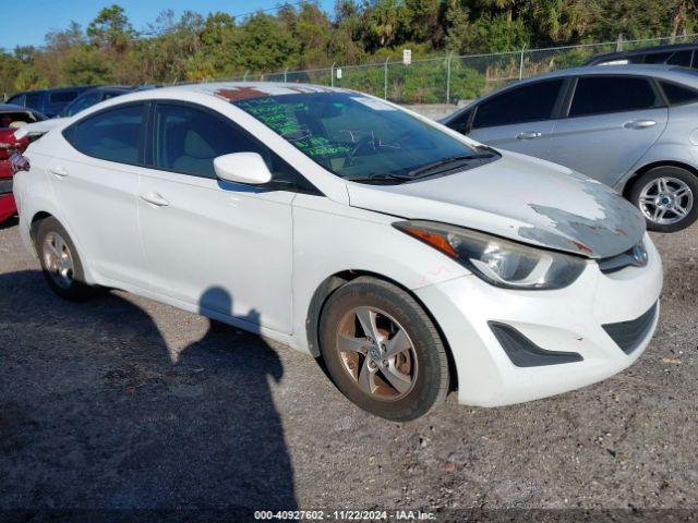  Salvage Hyundai ELANTRA