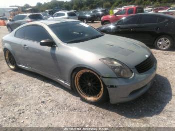  Salvage INFINITI G35