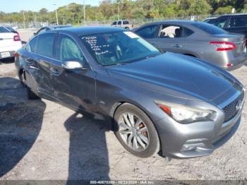  Salvage INFINITI Q50