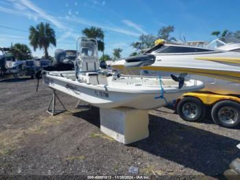  Salvage Carolina Skiff Boat