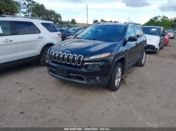  Salvage Jeep Cherokee