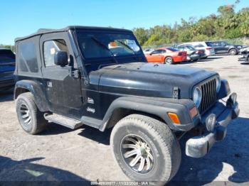  Salvage Jeep Wrangler