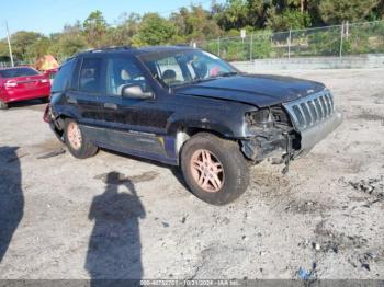  Salvage Jeep Grand Cherokee