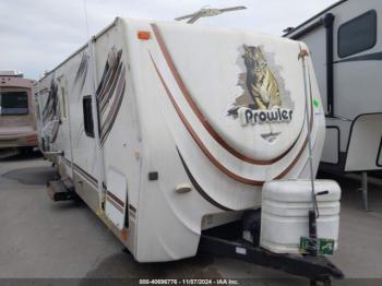  Salvage Fleetwood Prowler Travel Trailer