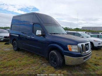  Salvage Nissan Nv