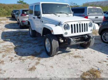  Salvage Jeep Wrangler