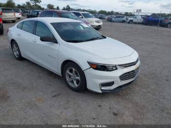  Salvage Chevrolet Malibu