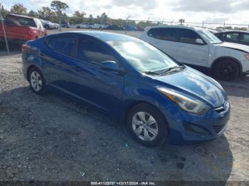  Salvage Hyundai ELANTRA