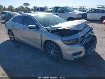  Salvage Chevrolet Malibu